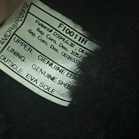 UGG Black Suede Button Boots - Picture 7 of 12